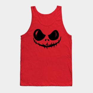 Spooky Halloween Face Tank Top